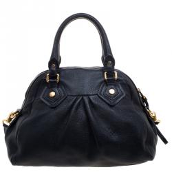 مملوكة مسبقًا حقيبة مارك باي مارك جاكوبس Q بيبي غروفي جلد سوداء