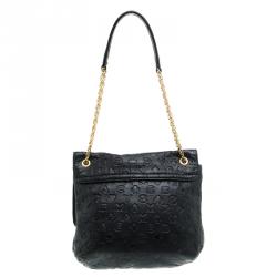 Pre Owned حقيبة كتف مارك باي مارك جاكوبس طباعة حالمة جلد سوداء