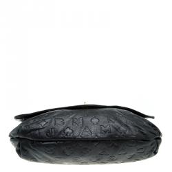 Pre Owned حقيبة كتف مارك باي مارك جاكوبس طباعة حالمة جلد سوداء