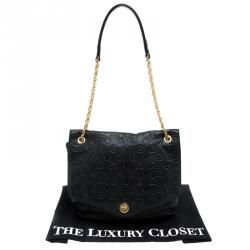 Pre Owned حقيبة كتف مارك باي مارك جاكوبس طباعة حالمة جلد سوداء