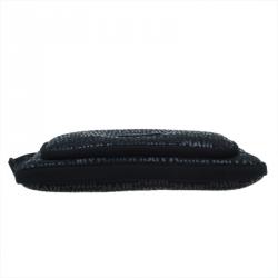 Marc by Marc Jacobs Black Monogram Neoprene and Leather Laptop Bag