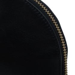 Pre Owned Marc by Marc Jacobs Black Leather Cosmetic Pouch 