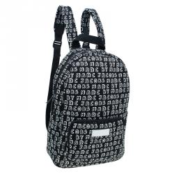 مملوكة مسبقًا Marc by Marc Jacobs Black Neoprene Dynamite Logo 13 Computer Backpack