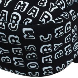 مملوكة مسبقًا Marc by Marc Jacobs Black Neoprene Dynamite Logo 13 Computer Backpack