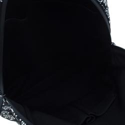 مملوكة مسبقًا Marc by Marc Jacobs Black Neoprene Dynamite Logo 13 Computer Backpack
