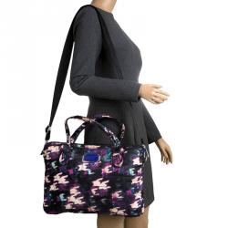 Pre Owned Marc By Marc Jacobs Multicolor Nylon Pretty 15 Laptop Bag