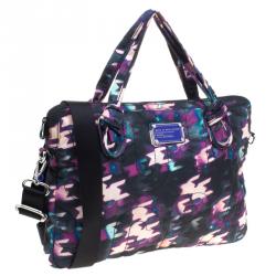 Pre Owned Marc By Marc Jacobs Multicolor Nylon Pretty 15 Laptop Bag