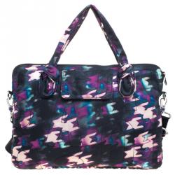 Pre Owned Marc By Marc Jacobs Multicolor Nylon Pretty 15 Laptop Bag