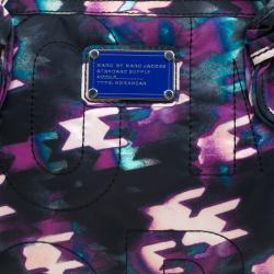 Pre Owned Marc By Marc Jacobs Multicolor Nylon Pretty 15 Laptop Bag