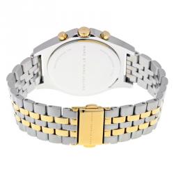 مملوكة مسبقًا ساعة يد نسائية مارك باي مارك جاكوبس MBM3381 ستانلس ستيل ثنائي اللون بيضاء 38مم