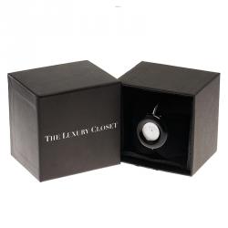 Pre Owned ساعة يد نسائية مارك باي مارك جاكوبس MBM3395  ستانلس ستيل أبيض 40مم