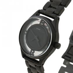 Marc By Marc Jacobs Black Stainless Steel MBM3419 Women's Wristwatch 25MM