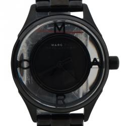 Marc By Marc Jacobs Black Stainless Steel MBM3419 Women's Wristwatch 25MM