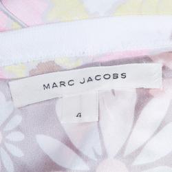 Pre Owned Marc Jacobs Floral Print Long Dress S
