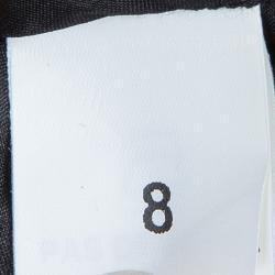 Pre Owned Marc Jacobs Cream Patterned A-Line Skirt M