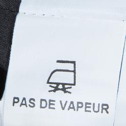 Pre Owned Marc Jacobs Cream Patterned A-Line Skirt M