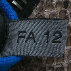 Pre Owned Marc Jacobs Brown Python Small Venetia Bowler Bag