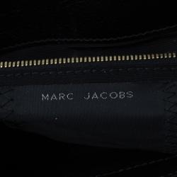 Pre Owned Marc Jacobs Black Leather Small Studded Gotham Shoulder Bag