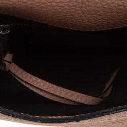 Pre Owned Marc Jacobs Vintage Rose Pebbled Leather Small Big Apple Gotham Shoulder Bag