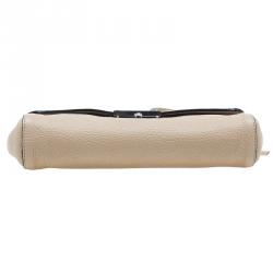 Pre Owned Marc Jacobs Beige Pebbled Leather Small Big Apple Gotham Shoulder Bag