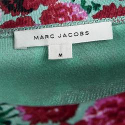 Pre Owned Marc Jacobs Multicolor Floral Print Sweatshirt M