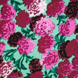 Pre Owned Marc Jacobs Mint Green Contrast Carnation Print Sleeveless Midi Dress M