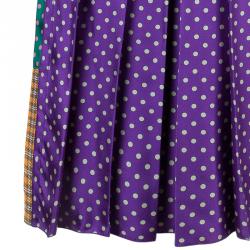 Marc Jacobs Multicolor Dotted Silk Dress M