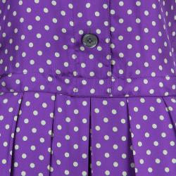 Marc Jacobs Multicolor Dotted Silk Dress M