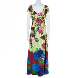 Pre Owned Marc Jacobs Floral Maxi Dress L
