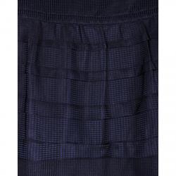 Pre Owned Marc Jacobs Black Ruffle Neck Dress M