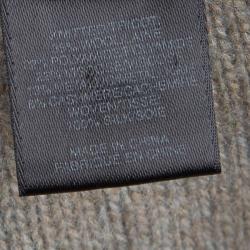 Pre Owned Marc Jacobs Grey Short Sleeve Sweater Dress M