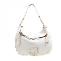 Marc Jacobs Cream Leather Hobo