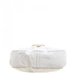 Marc Jacobs Cream Leather Hobo
