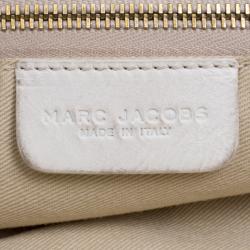 Marc Jacobs Cream Leather Hobo