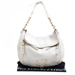 Marc Jacobs Cream Leather Hobo