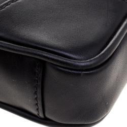 Pre Owned Marc Jacobs Black Leather Clutch