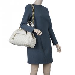 Pre Owned Marc Jacobs Beige Quilted Leather Stam Shoulder Bag