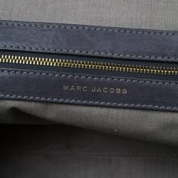 Pre Owned Marc Jacobs Grey Quilted Leather Stam Shoulder Bag