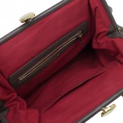 Pre Owned Marc Jacobs Brown Quilted Leather Stam Shoulder Bag