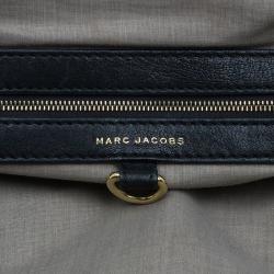 Pre Owned Marc Jacobs Black Quilted Leather Stam Shoulder Bag