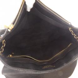 Pre Owned Marc Jacobs Black Quilted Leather Large Baroque Shoulder Bag