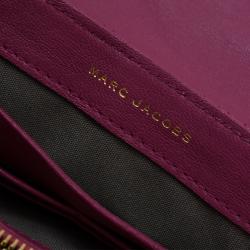 Pre Owned Marc Jacobs Pink Quilted Leather Small Single Shoulder Bag