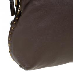 Pre Owned Marc Jacobs Brown Leather Paradise Rio Satchel