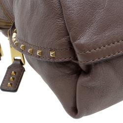 Pre Owned Marc Jacobs Brown Leather Paradise Rio Satchel