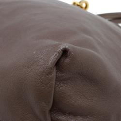 Pre Owned Marc Jacobs Brown Leather Paradise Rio Satchel