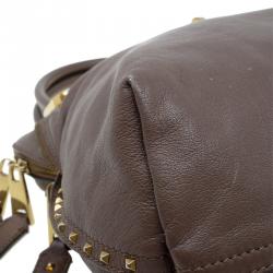 Pre Owned Marc Jacobs Brown Leather Paradise Rio Satchel