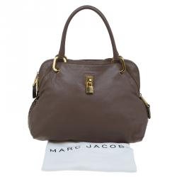 Pre Owned Marc Jacobs Brown Leather Paradise Rio Satchel