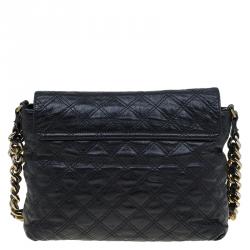 Pre Owned Marc Jacobs Black Quilted Leather The XL Shoulder Bag