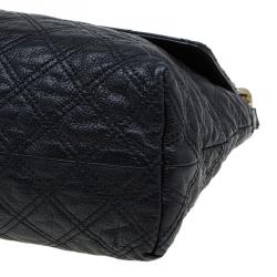 Pre Owned Marc Jacobs Black Quilted Leather The XL Shoulder Bag