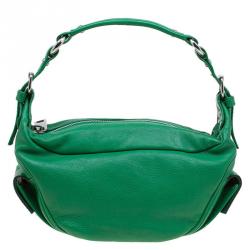Pre Owned Marc Jacobs Green Leather Small Katie Shoulder Bag